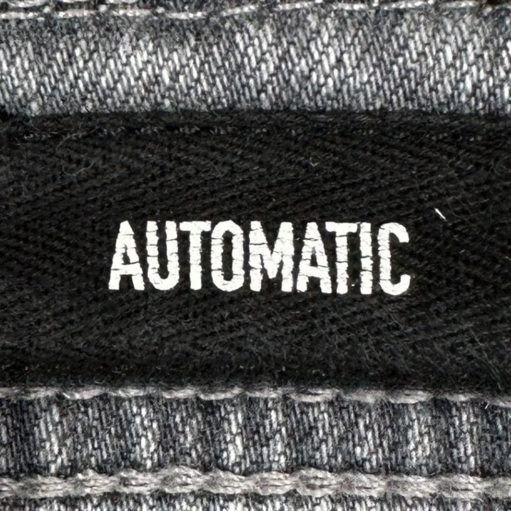 Revtown Jeans Mens 36X30 Grey Automatic Decade Denim Straight Distressed Stretch